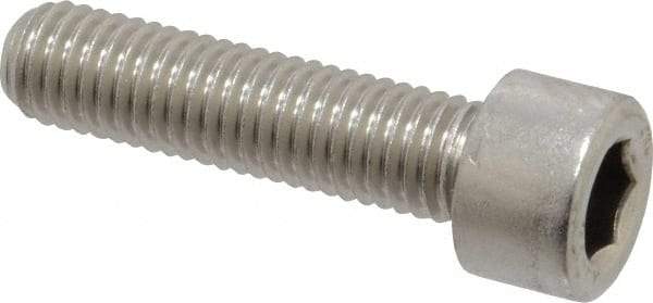 Value Collection - M10x1.50 Metric Coarse Hex Socket Drive, Socket Cap Screw - Grade 316 & Austenitic A4 Stainless Steel, Uncoated, Partially Threaded, 40mm Length Under Head - USA Tool & Supply
