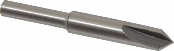 Interstate - 1/4" Head Diam, 3/16" Shank Diam, 3 Flute 82° High Speed Steel Countersink - USA Tool & Supply