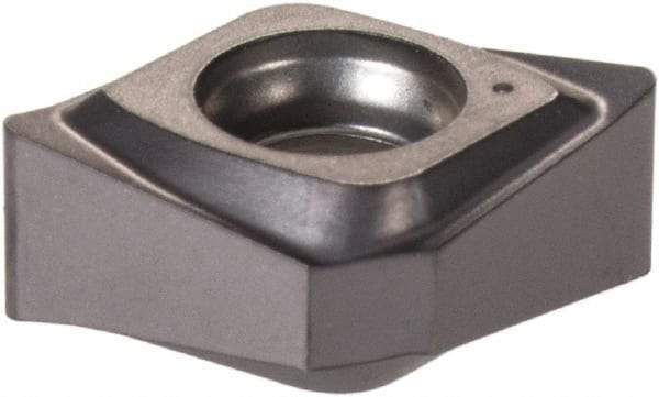 Iscar - CNHT070305 Grade IC908 Carbide Milling Insert - TiAlN Finish, 0.1417" Thick, 7mm Inscribed Circle, 0.5mm Corner Radius - USA Tool & Supply