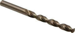 Cleveland - 11mm 135° Cobalt Jobber Drill - Oxide/Gold Finish, Right Hand Cut, Parabolic Flute, Straight Shank, 5.591" OAL, Split Point - USA Tool & Supply