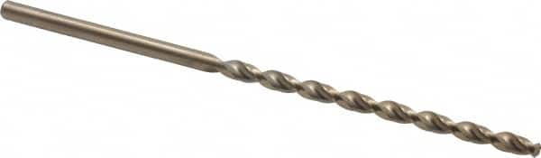 Cleveland - #2 135° Parabolic Flute Cobalt Taper Length Drill Bit - USA Tool & Supply