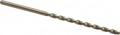 Cleveland - #2 135° Parabolic Flute Cobalt Taper Length Drill Bit - USA Tool & Supply