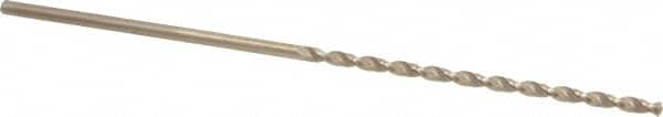 Cleveland - #30 135° Parabolic Flute Cobalt Taper Length Drill Bit - USA Tool & Supply