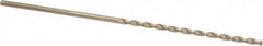 Cleveland - #30 135° Parabolic Flute Cobalt Taper Length Drill Bit - USA Tool & Supply