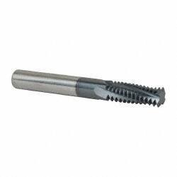 Scientific Cutting Tools - M20x2.50 Metric Coarse, 0.47" Cutting Diam, 4 Flute, Solid Carbide Helical Flute Thread Mill - Internal Thread, 1.318" LOC, 3.93" OAL - USA Tool & Supply