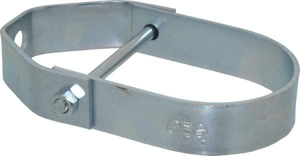 Empire - 3" Pipe, 1/2" Rod, Carbon Steel Adjustable Clevis Hanger - Electro Galvanized - USA Tool & Supply