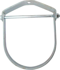 Empire - 12" Pipe, 7/8" Rod, Carbon Steel Adjustable Clevis Hanger - Electro Galvanized - USA Tool & Supply