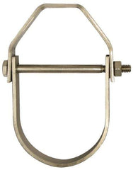 Empire - 1-1/4" Pipe, 3/8" Rod, Grade 304 Stainless Steel Adjustable Clevis Hanger - USA Tool & Supply