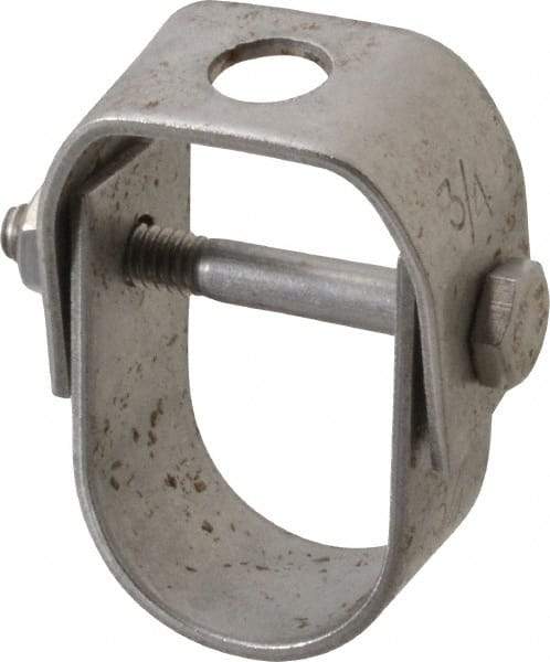 Empire - 3/4" Pipe, 3/8" Rod, Grade 304 Stainless Steel Adjustable Clevis Hanger - USA Tool & Supply