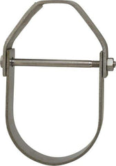 Empire - 3" Pipe, 1/2" Rod, Grade 304 Stainless Steel Adjustable Clevis Hanger - USA Tool & Supply