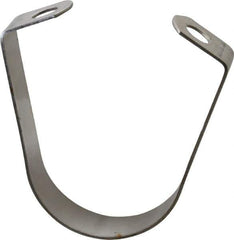 Empire - 1-1/2" Pipe, 3/8" Rod, Grade 304 Stainless Steel Adjustable Band Hanger - USA Tool & Supply