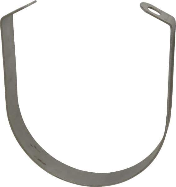 Empire - 6" Pipe, 1/2" Rod, Grade 304 Stainless Steel Adjustable Band Hanger - USA Tool & Supply