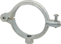 Empire - 2-1/2" Pipe, 1/2" Rod, Malleable Iron Split Ring Hanger - Electro Galvanized, 300 Lb Capacity - USA Tool & Supply