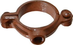 Empire - 1-1/4" Pipe, 3/8" Rod, Malleable Iron Split Ring Hanger - Epoxy Coated - USA Tool & Supply