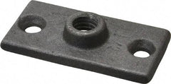 Empire - 1/2" Rod Ceiling Flange - Malleable Iron - USA Tool & Supply