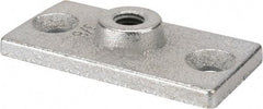 Empire - 3/8" Rod Ceiling Flange - Malleable Iron - USA Tool & Supply