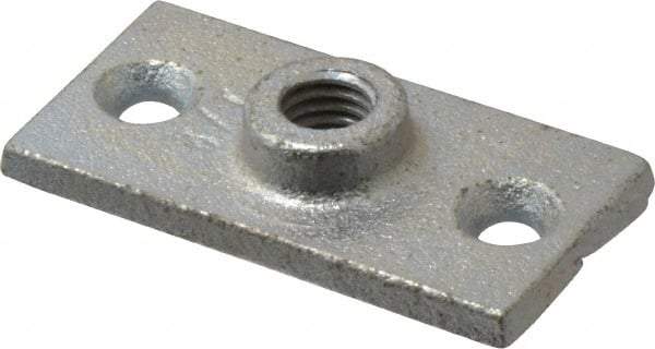 Empire - 1/2" Rod Ceiling Flange - Malleable Iron - USA Tool & Supply