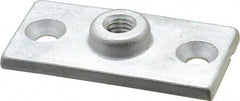 Empire - 3/8" Rod Ceiling Flange - 304 Stainless Steel - USA Tool & Supply