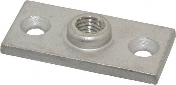 Empire - 1/2" Rod Ceiling Flange - 304 Stainless Steel - USA Tool & Supply