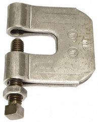 Empire - 3/4" Max Flange Thickness, 3/4" Rod C-Clamp with Locknut - 630 Lb Capacity, Carbon Steel - USA Tool & Supply