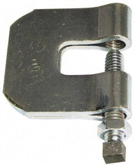 Empire - 3/4" Max Flange Thickness, 3/4" Rod C-Clamp with Locknut - 630 Lb Capacity, Carbon Steel - USA Tool & Supply