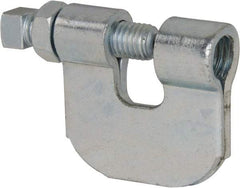 Empire - 3/4" Max Flange Thickness, 5/8" Rod C-Clamp with Locknut - 550 Lb Capacity, Carbon Steel - USA Tool & Supply