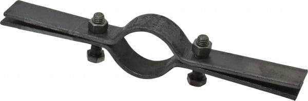 Empire - 1-1/2" Pipe, Riser Clamp - Black, 250 Lb Capacity, Carbon Steel - USA Tool & Supply