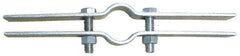 Empire - 1" Pipe, Electro Galvanized Riser Clamp - 220 Lb Capacity, Carbon Steel - USA Tool & Supply