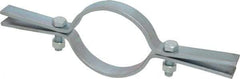 Empire - 4" Pipe, Electro Galvanized Riser Clamp - 750 Lb Capacity, Carbon Steel - USA Tool & Supply