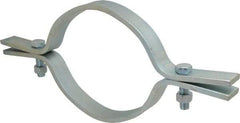 Empire - 8" Pipe, Electro Galvanized Riser Clamp - 2,500 Lb Capacity, Carbon Steel - USA Tool & Supply