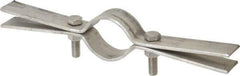 Empire - 1-1/2" Pipe, Riser Clamp - 250 Lb Capacity, Grade 304 Stainless Steel - USA Tool & Supply