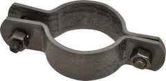 Empire - 1-1/2" Pipe, Standard Pipe Clamp - Black, 800 Lb Capacity, Carbon Steel - USA Tool & Supply