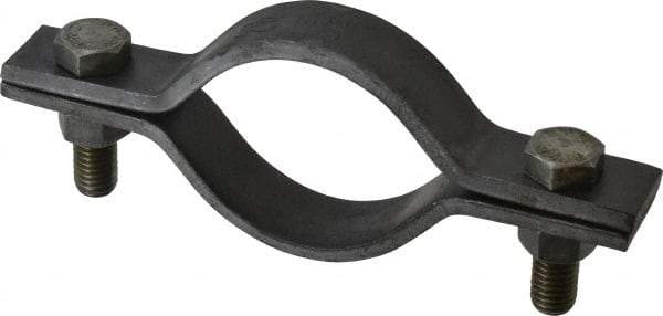 Empire - 2-1/2" Pipe, Standard Pipe Clamp - Black, 1,040 Lb Capacity, Carbon Steel - USA Tool & Supply