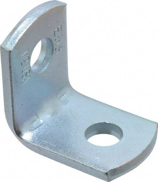 Empire - 1/2" Rod Angle Bracket - 560 Lb Capacity, Carbon Steel - USA Tool & Supply