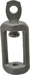 Empire - 610 Lb Load Limit, 3/8" Thread Diam, Malleable Iron Turnbuckle Adjuster Turnbuckle - USA Tool & Supply