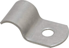 Empire - 1/4" Pipe, Grade 304 Stainless Steel," Pipe or Conduit Strap - 1 Mounting Hole - USA Tool & Supply