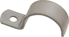 Empire - 1" Pipe, Grade 304 Stainless Steel," Pipe or Conduit Strap - 1 Mounting Hole - USA Tool & Supply