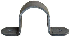 Empire - 4 Pipe, Carbon Steel, Pipe or Tube Strap - 4 Mounting Holes - USA Tool & Supply