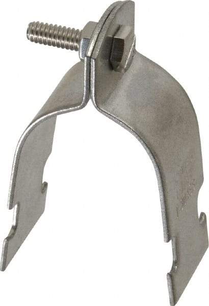 Empire - 1-1/4" Pipe, Grade 304," Pipe Clamp - USA Tool & Supply