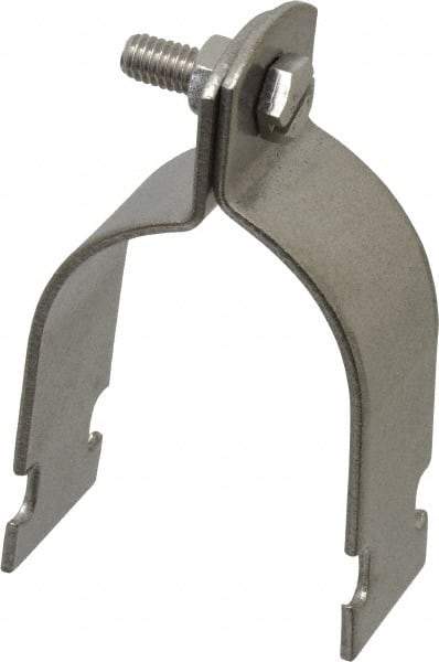 Empire - 2-1/2" Pipe, Grade 304," Pipe Clamp - USA Tool & Supply