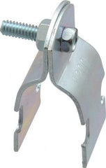 Empire - 1/2" Pipe," Pipe Clamp - Electro Galvanized - USA Tool & Supply