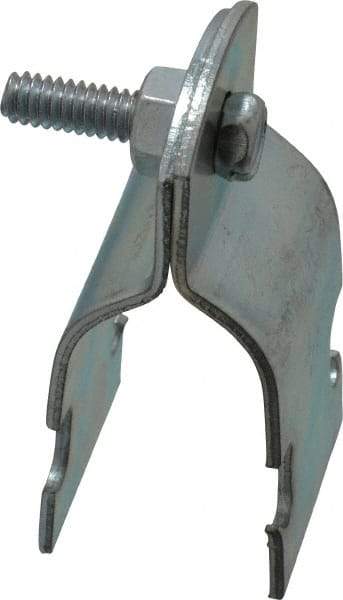 Empire - 3/4" Pipe," Pipe Clamp - Electro Galvanized - USA Tool & Supply