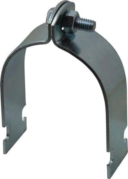 Empire - 2-1/2" Pipe," Pipe Clamp - Electro Galvanized - USA Tool & Supply