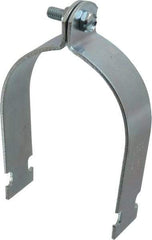 Empire - 3-1/2" Pipe," Pipe Clamp - Electro Galvanized - USA Tool & Supply