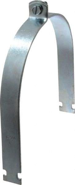 Empire - 8" Pipe," Pipe Clamp - Electro Galvanized - USA Tool & Supply