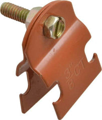 Empire - 3/8" Pipe, Tube Clamp - Copper Plated - USA Tool & Supply