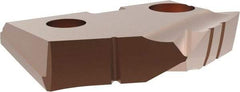 Allied Machine and Engineering - 34.5mm Diam x 3/16" Thick, Seat Code 2, 132° Included Angle Spade Drill Insert - AM200 Coated, Cobalt, Grade Super Cobalt, Series GEN2 T-A - USA Tool & Supply