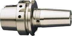 HAIMER - 20mm Hole Diam, HSK63A Taper Shank Shrink Fit Tool Holder & Adapter - 130mm Projection, 33mm Nose Diam, 52mm Clamping Depth, 25,000 RPM - Exact Industrial Supply