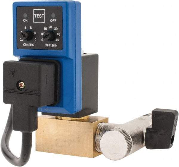 PRO-SOURCE - 1/2" Inlet, Electronic Condensate Drain Valve - 230 psi - USA Tool & Supply