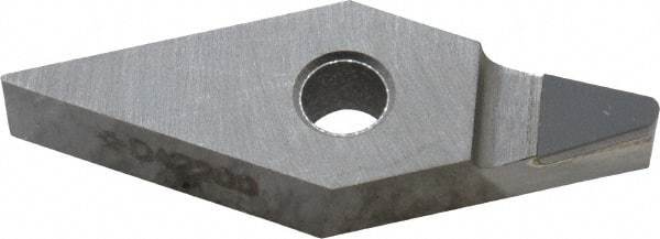 Sumitomo - NF-VNMX332 Grade DA2200 Polycrystalline Diamond (PCD) Turning Insert - Uncoated, 35° Diamond, 3/8" Inscr Circle, 3/16" Thick, 1/32" Corner Radius - USA Tool & Supply